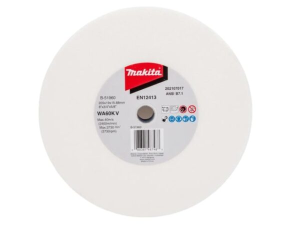 Заточной круг 205х19х15,88 WA60 MAKITA